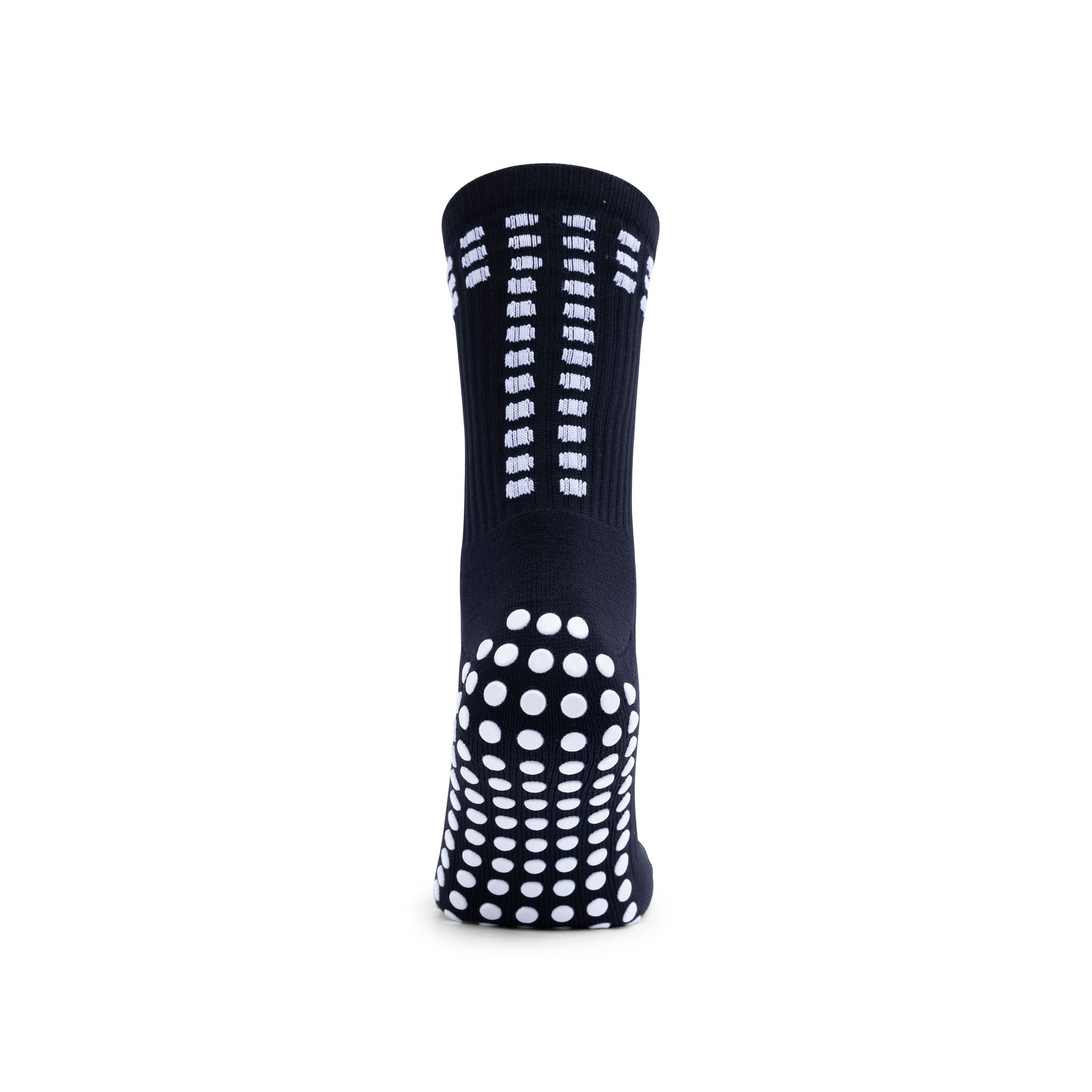 tiscal sports black grip socks back