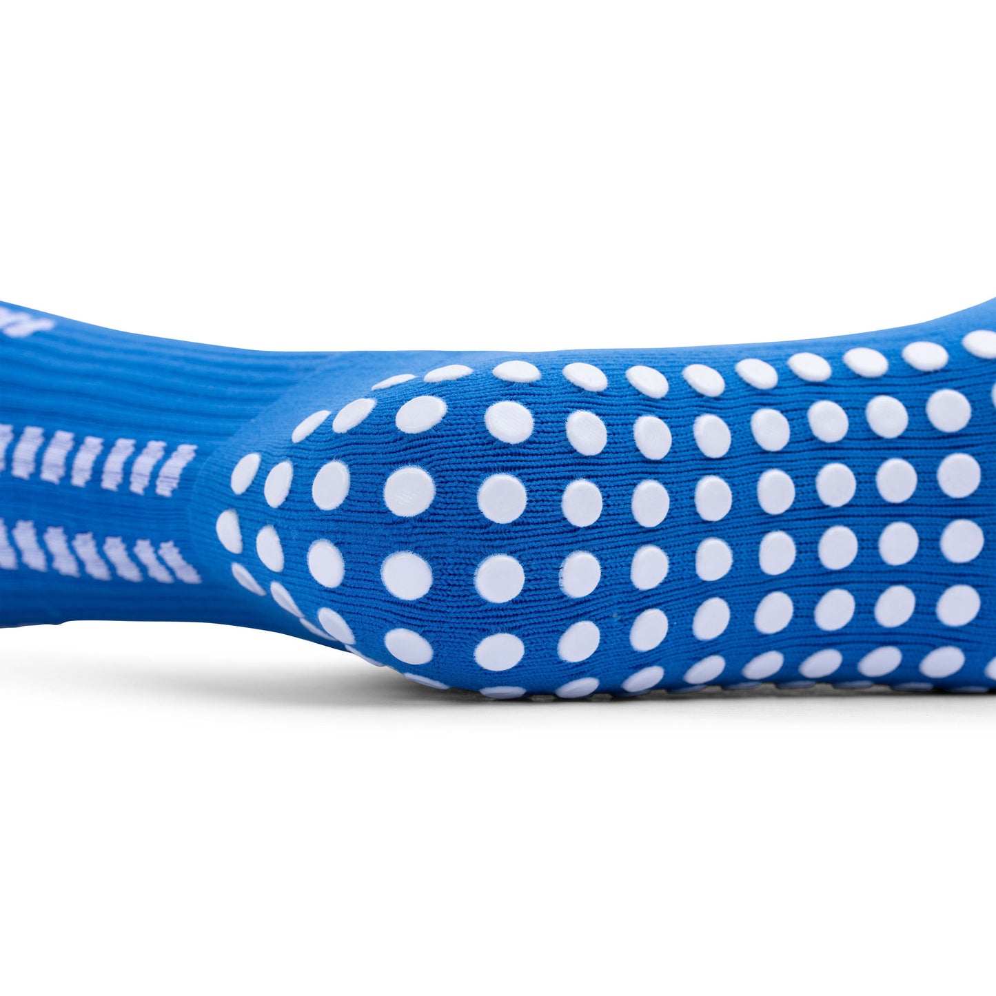 tiscal sports blue grip socks heel
