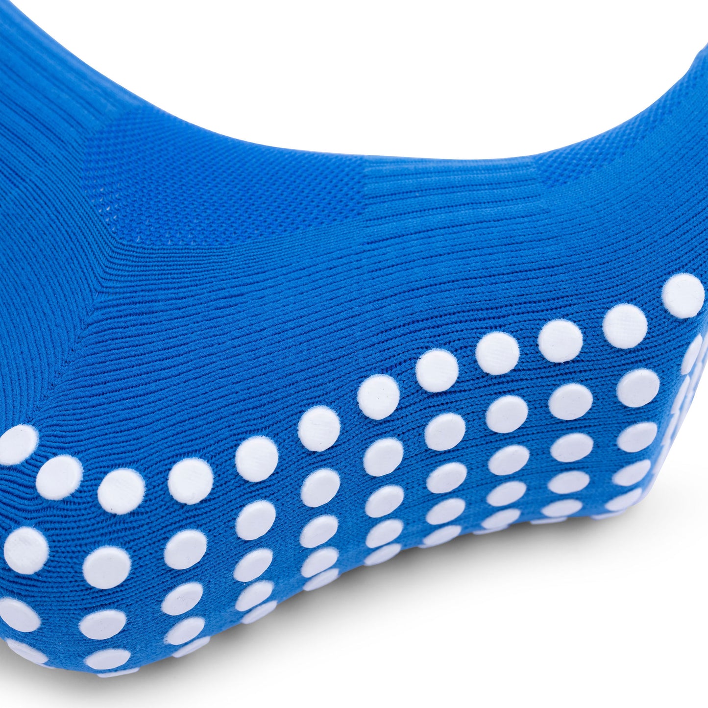 tiscal sports blue grip socks sole